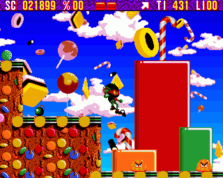 Zool Ninja Of The Nth Dimension screenshot 3 for Amiga